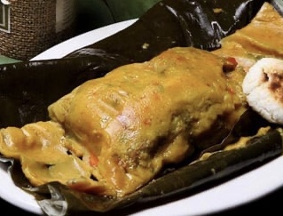 Order 29. Colombian Tamale food online from Chicken Coop store, Valley Stream on bringmethat.com