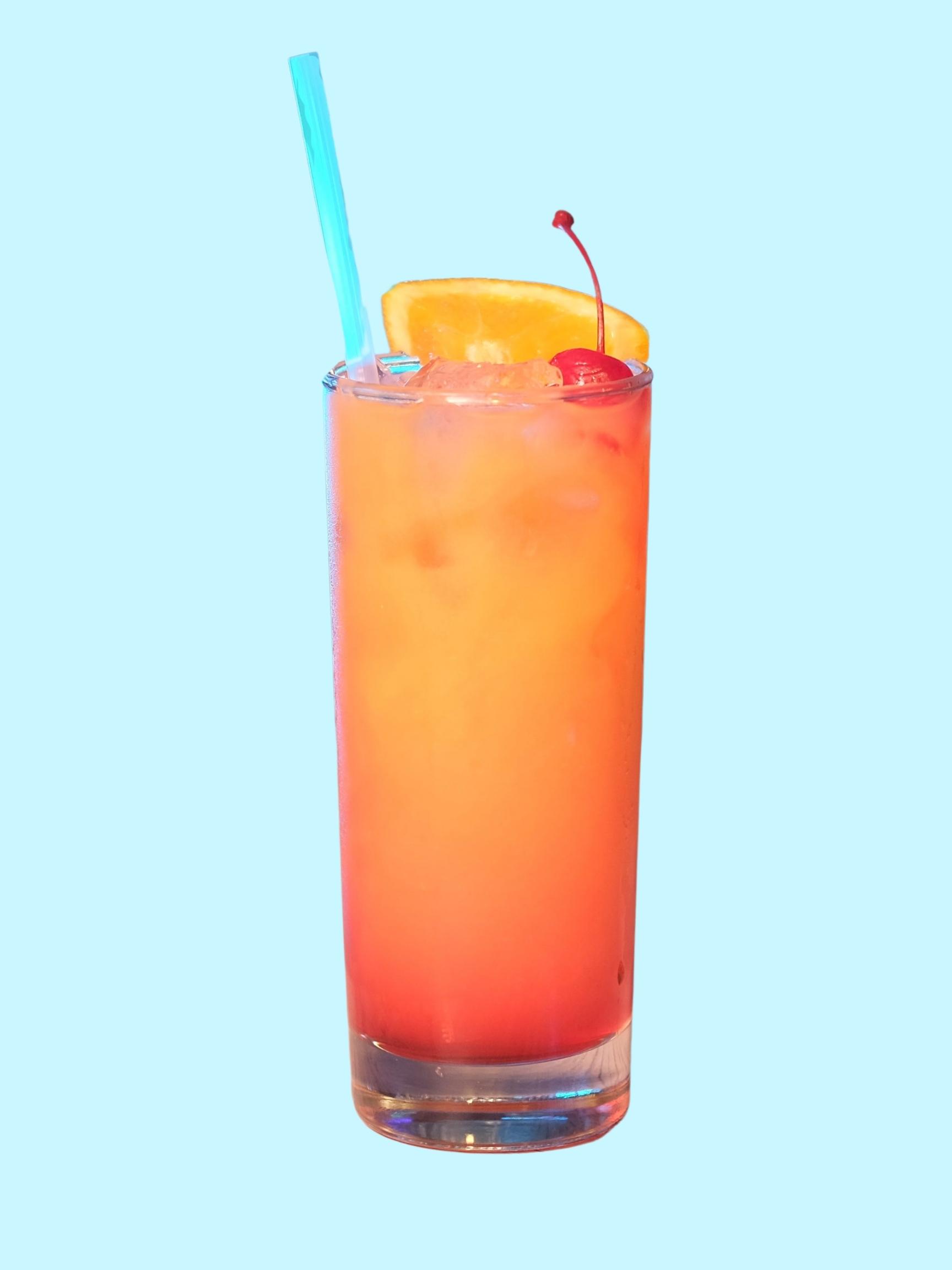 Order Tequila Sunrise (12oz) food online from Time Tequila Bar Cafe store, Glendale on bringmethat.com
