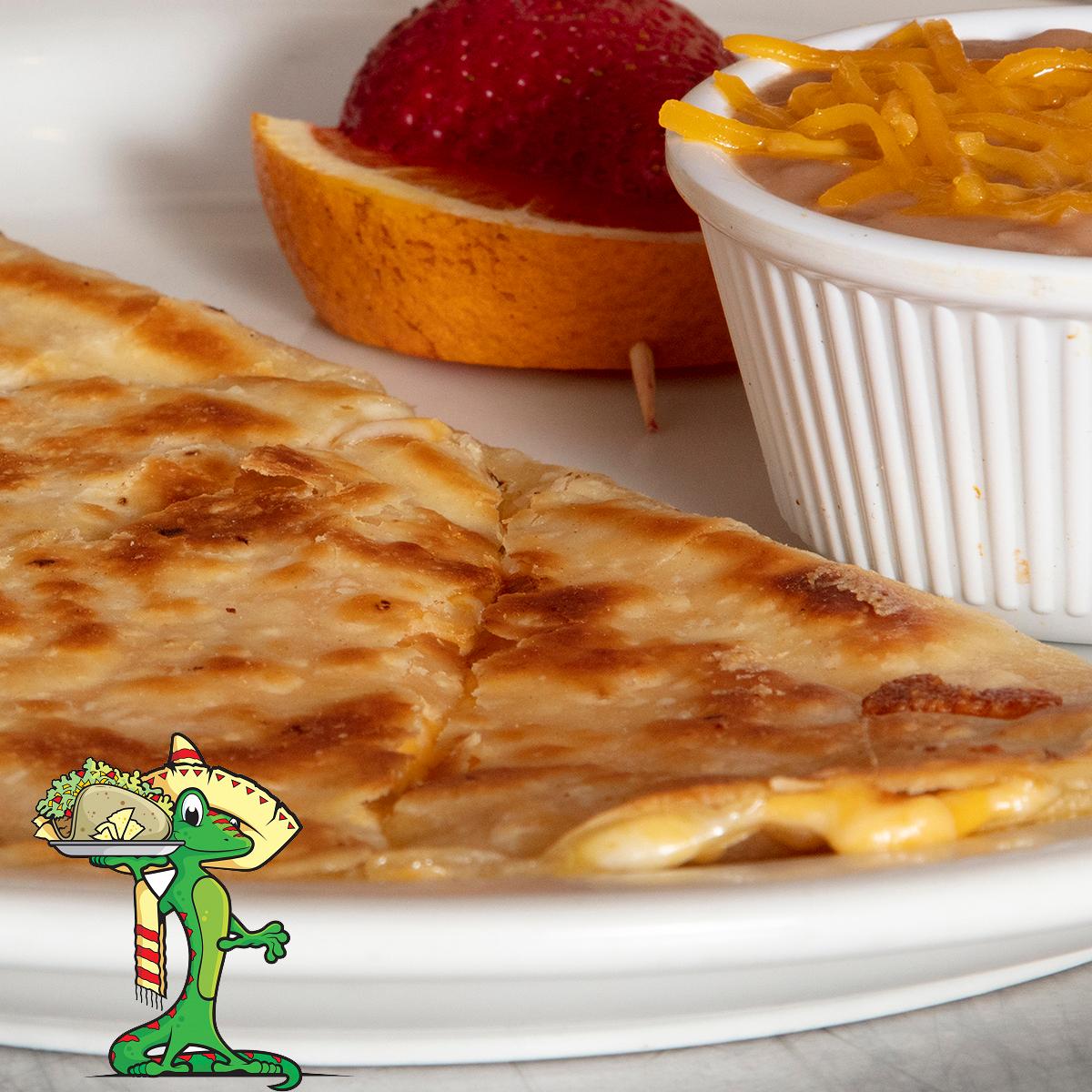 Order Kids Cheese Quesadilla food online from Gecko Grill store, Gilbert on bringmethat.com
