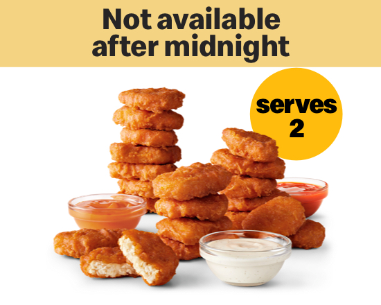 Order 20 Piece Spicy McNuggets food online from Mcdonald store, De Pere on bringmethat.com