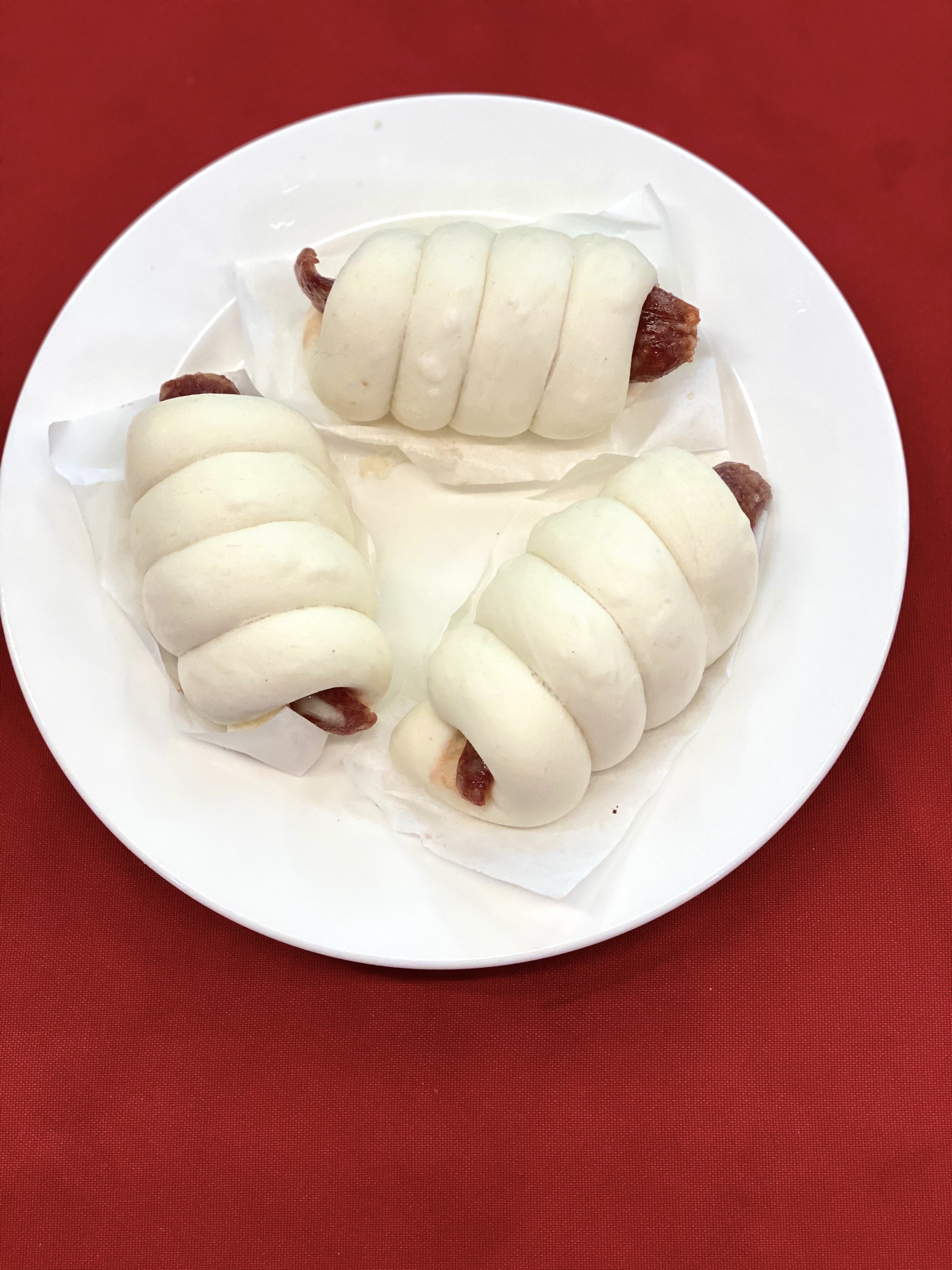 Order  Steamed Chinese Sausage Bread Rolls food online from Great Eastern Restaurant store, San Francisco on bringmethat.com