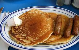Order Pancakes with Choice of Meat food online from Kellogg's diner store, Brooklyn on bringmethat.com