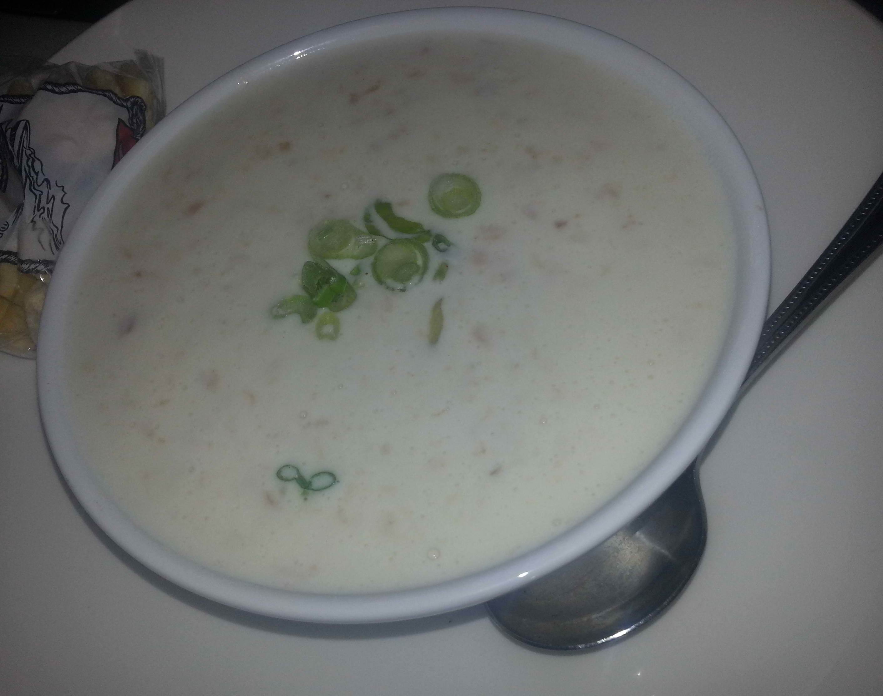 Order New England Clam Chowder food online from Dominic's Ristorante Italiano store, Cypress on bringmethat.com