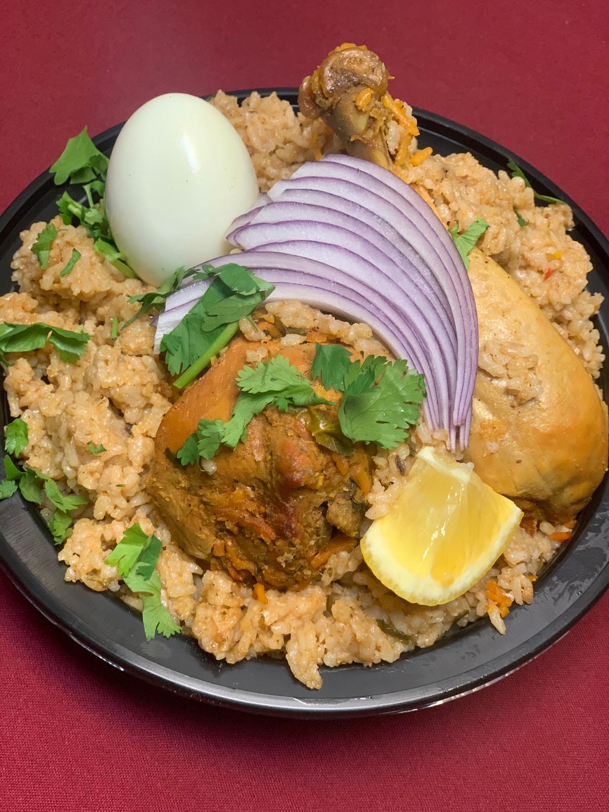 Order Thalapakattu Chicken Biryani food online from Chef of India store, Jersey City on bringmethat.com