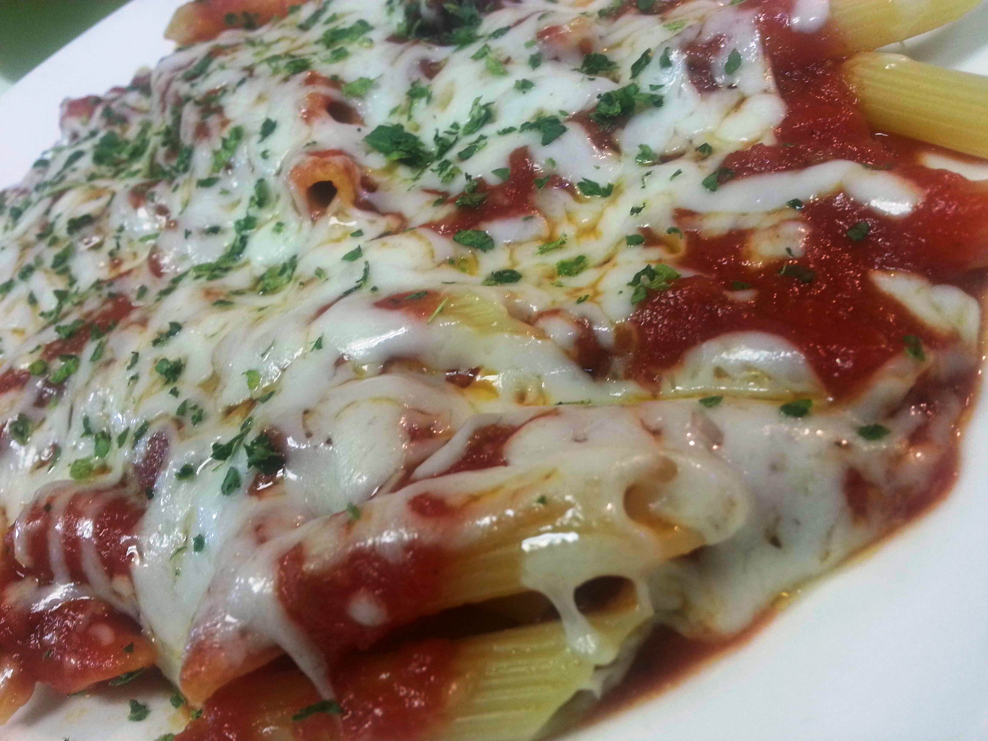 Order Baked Penne food online from Dominic's Ristorante Italiano store, Cypress on bringmethat.com