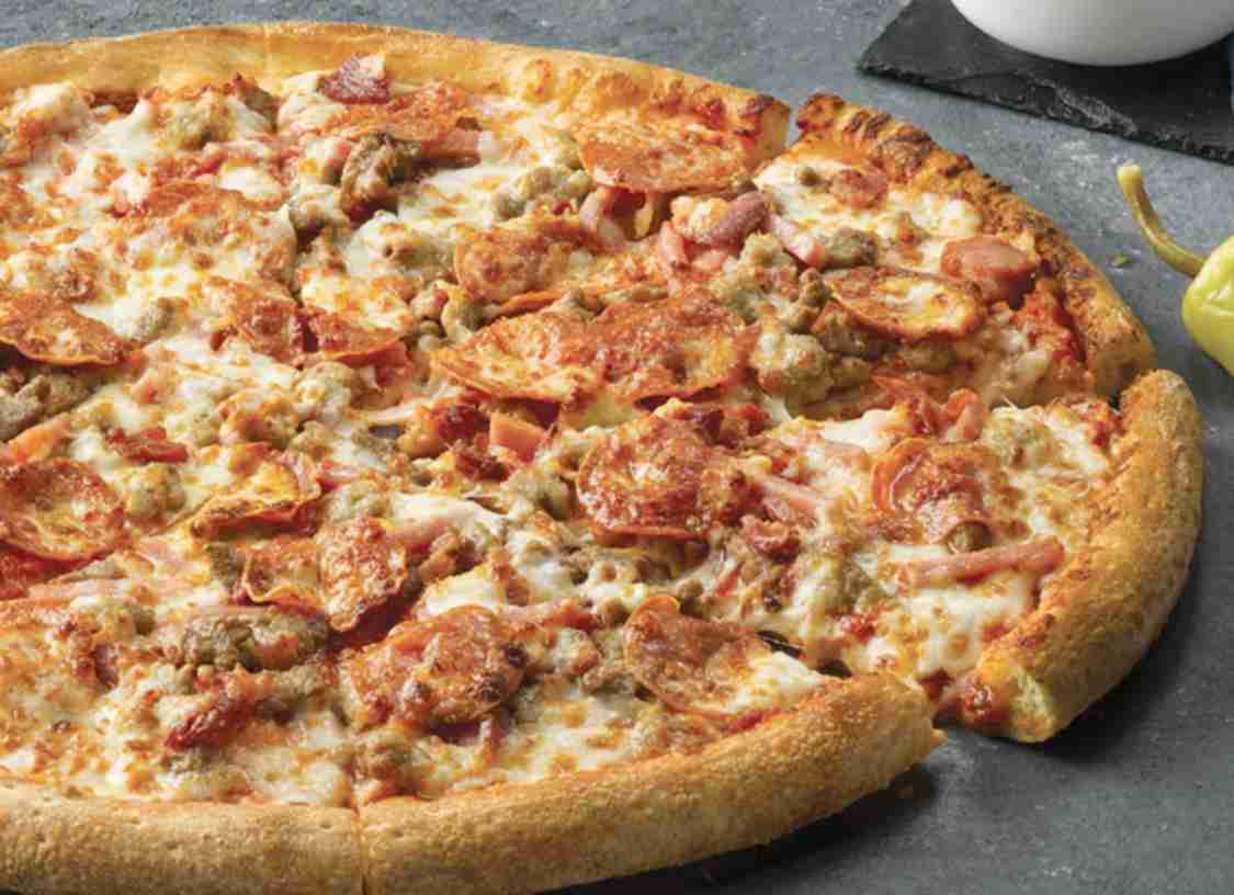 Order BBQ Meats Pizza food online from Papa Johns Pizza store, Barberton on bringmethat.com