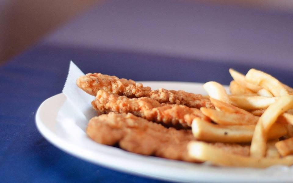 Order Kids Chicken Strips food online from Parthenon Restaurant store, Indianapolis on bringmethat.com