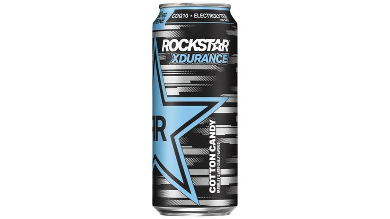 Order Rockstar Energy Drink Xdurance Cotton Candy food online from Trumbull Mobil store, Trumbull on bringmethat.com