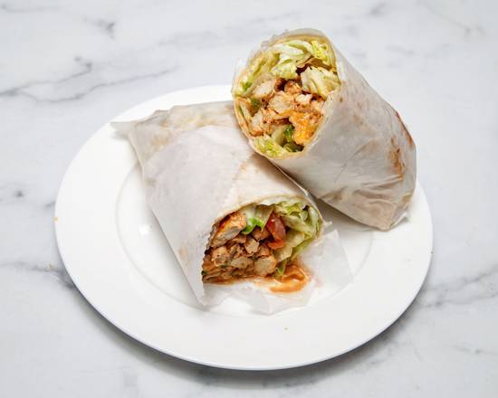 Order Grilled Chicken Wrap food online from Halal American Best Chicken Wings store, Uniondale on bringmethat.com