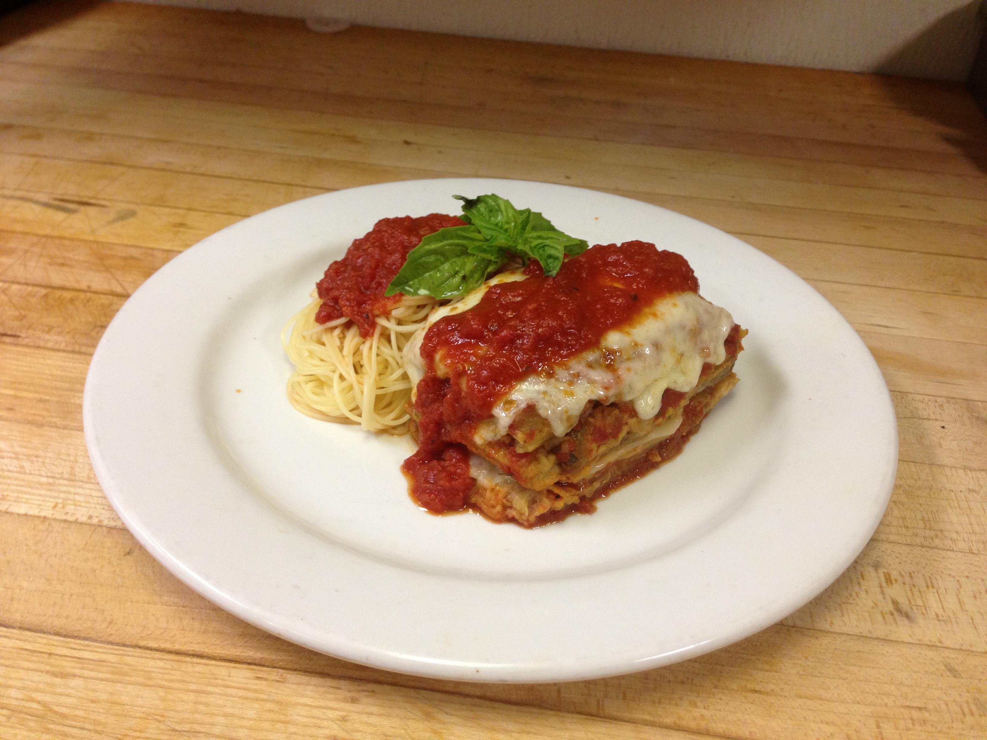 Order Eggplant Parmigiana food online from Cuzino Pizza & Pasta store, North East on bringmethat.com