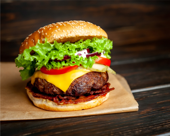 Order The Beef Cheeseburger food online from Sunnyvale Baddest Burger store, Sunnyvale on bringmethat.com