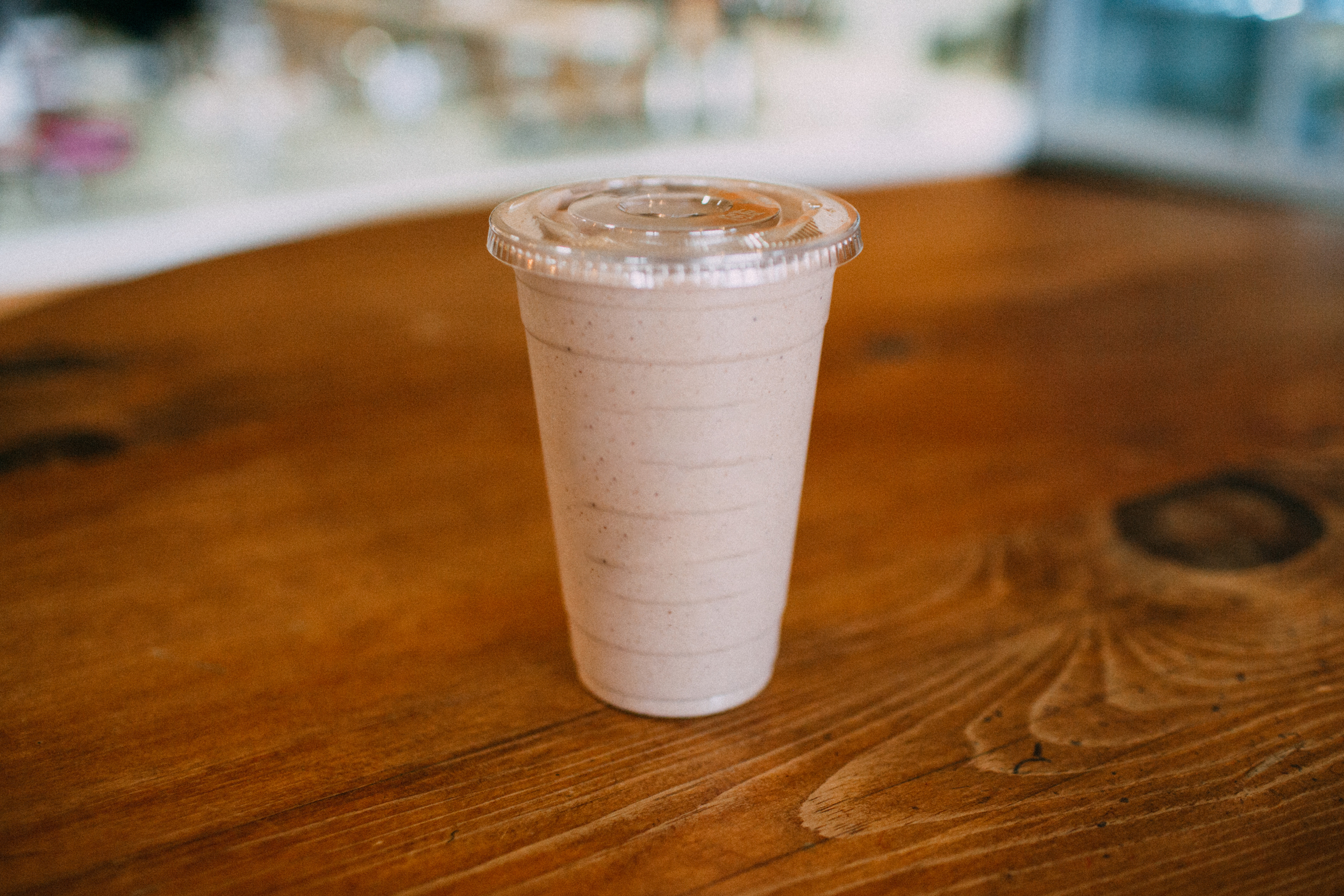 Order Chocolate Banana Nut Smoothie food online from Rothrock Coffee store, State College on bringmethat.com
