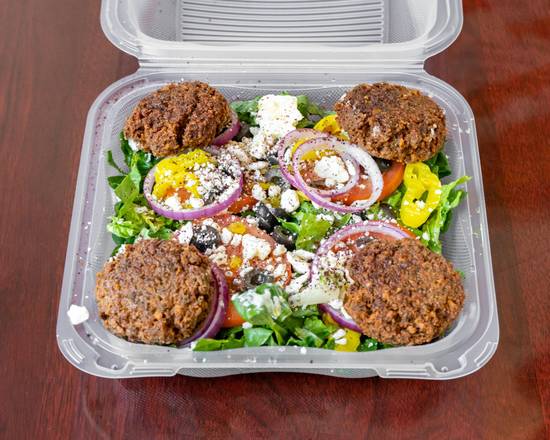 Order Greek Salad food online from Falafel city store, San Francisco on bringmethat.com