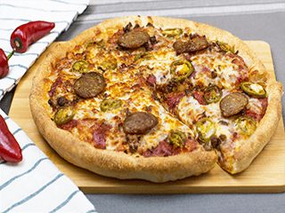 Order Midnight Express Pizza - Personal 8'' food online from Sarpino's Pizzeria  store, Northbrook on bringmethat.com