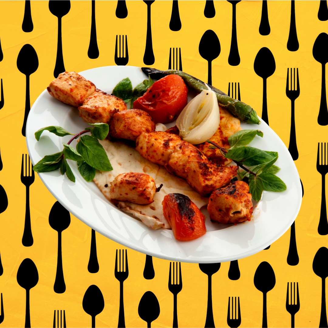 Order Chicken Kabob Calypso food online from Curry Spoon store, Milton on bringmethat.com