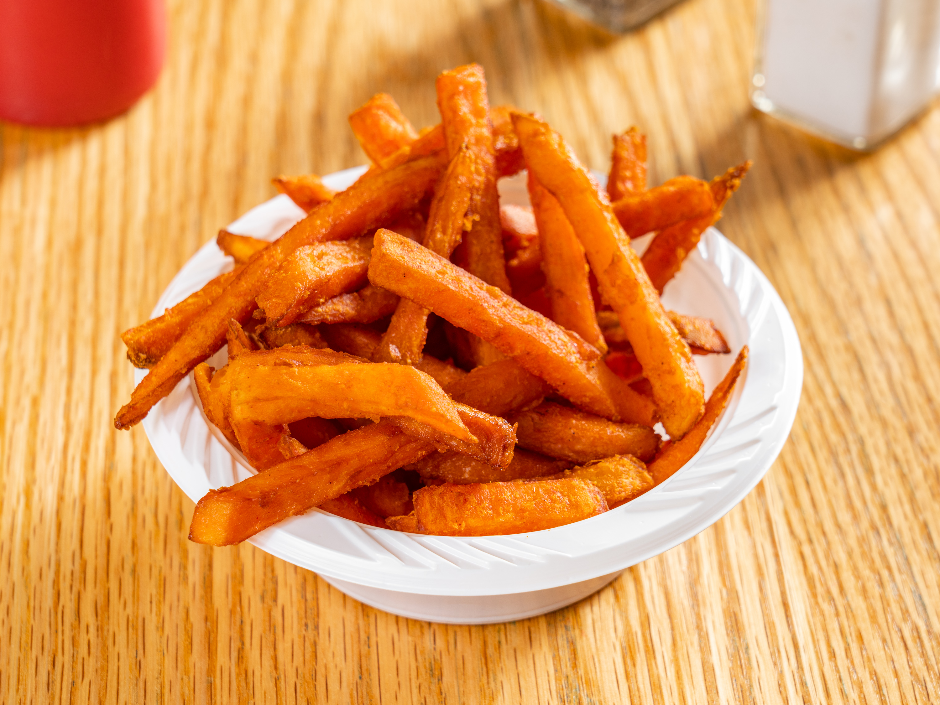 Order Sweet Potato Fries food online from The Chicken Shack store, Rego Park on bringmethat.com