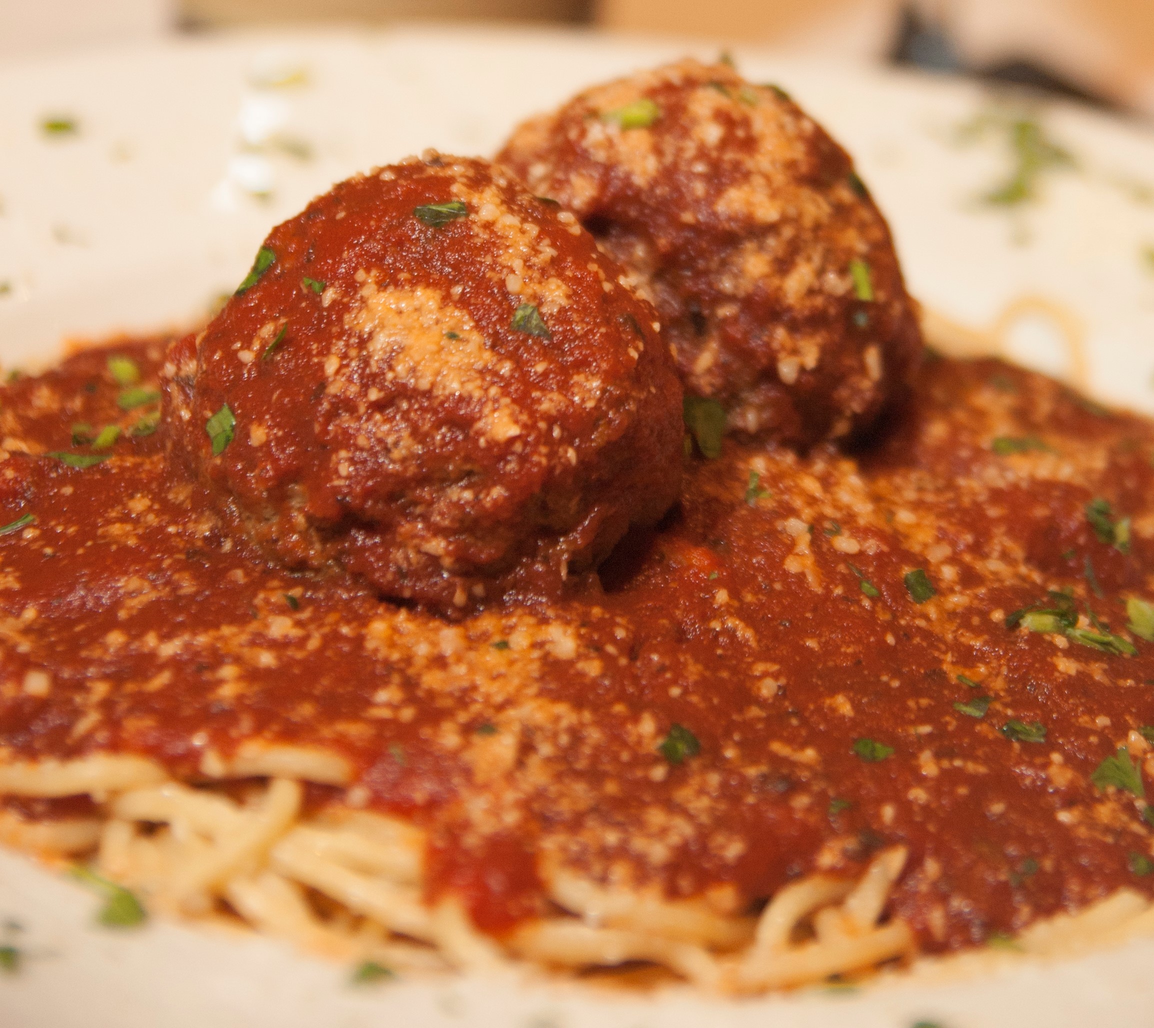Order Spaghetti and Meatballs food online from The Palms Too store, Arabi on bringmethat.com