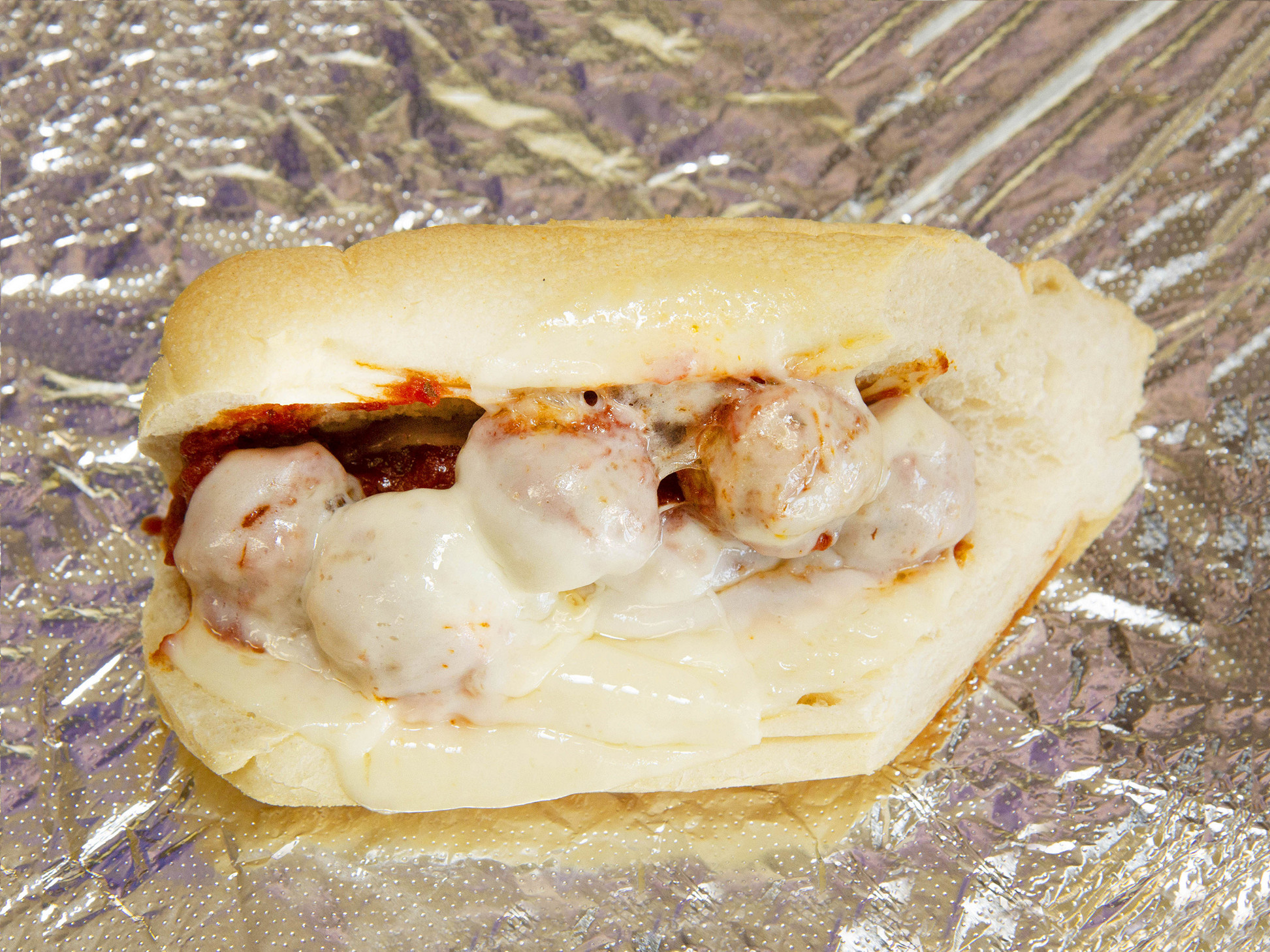 Order 22. Meatball and Cheese Sub food online from Sub Station Ii store, Rock Hill on bringmethat.com