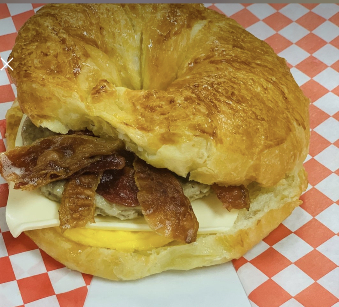 Order Bacon, Egg and Cheese Sandwich food online from Bosa Donuts store, Surprise on bringmethat.com