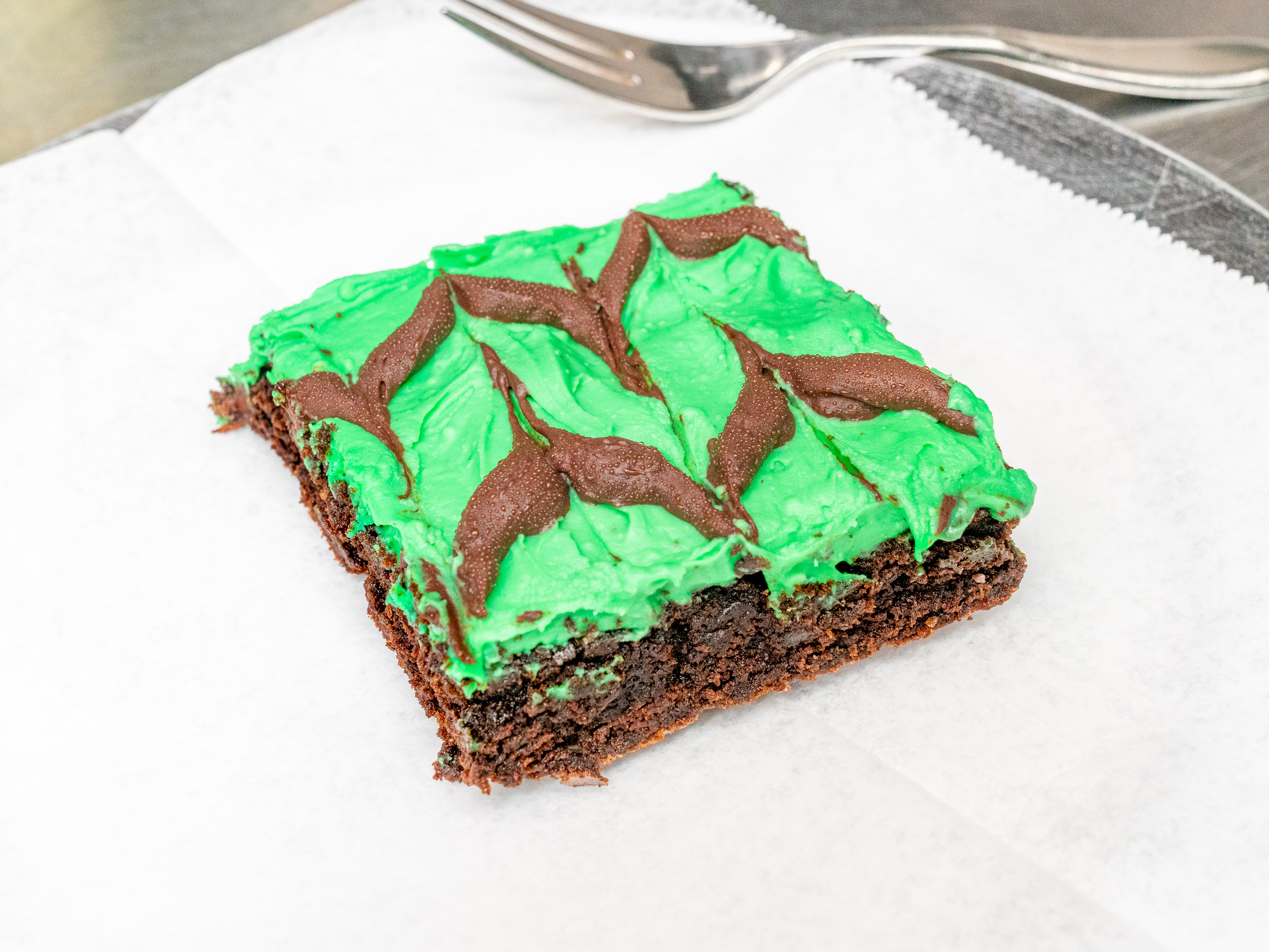 Order Mint brownie  food online from Chez Michael French Market store, Avon on bringmethat.com