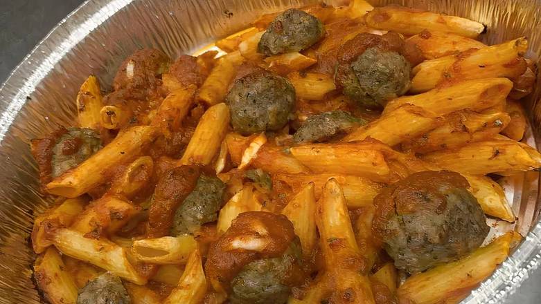 Order Marinara Penne Meatball food online from Cousin Vinny's Pizza store, Dayton on bringmethat.com