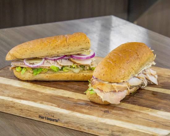 Order Hand-Carved Turkey Sub food online from The Brick Oven store, Joliet on bringmethat.com