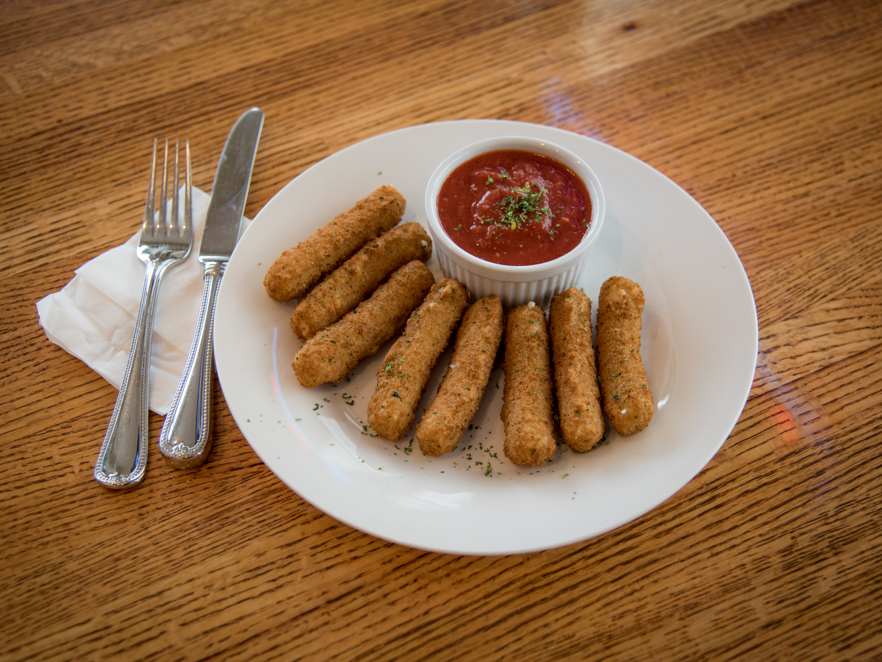 Order 8 Mozzarella Cheese Sticks food online from Rome Italian Pizza store, High Point on bringmethat.com