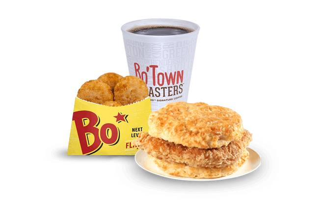 Order Cajun Chicken Filet Biscuit Combo food online from Bojangles store, Chester on bringmethat.com