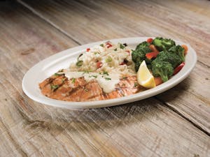 Order Sweetwater Salmon food online from Texas Steakhouse and Saloon store, Smithfield on bringmethat.com