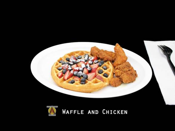 Order Waffle And Chicken food online from Sunny Express Gourmet Fast Food store, Compton on bringmethat.com
