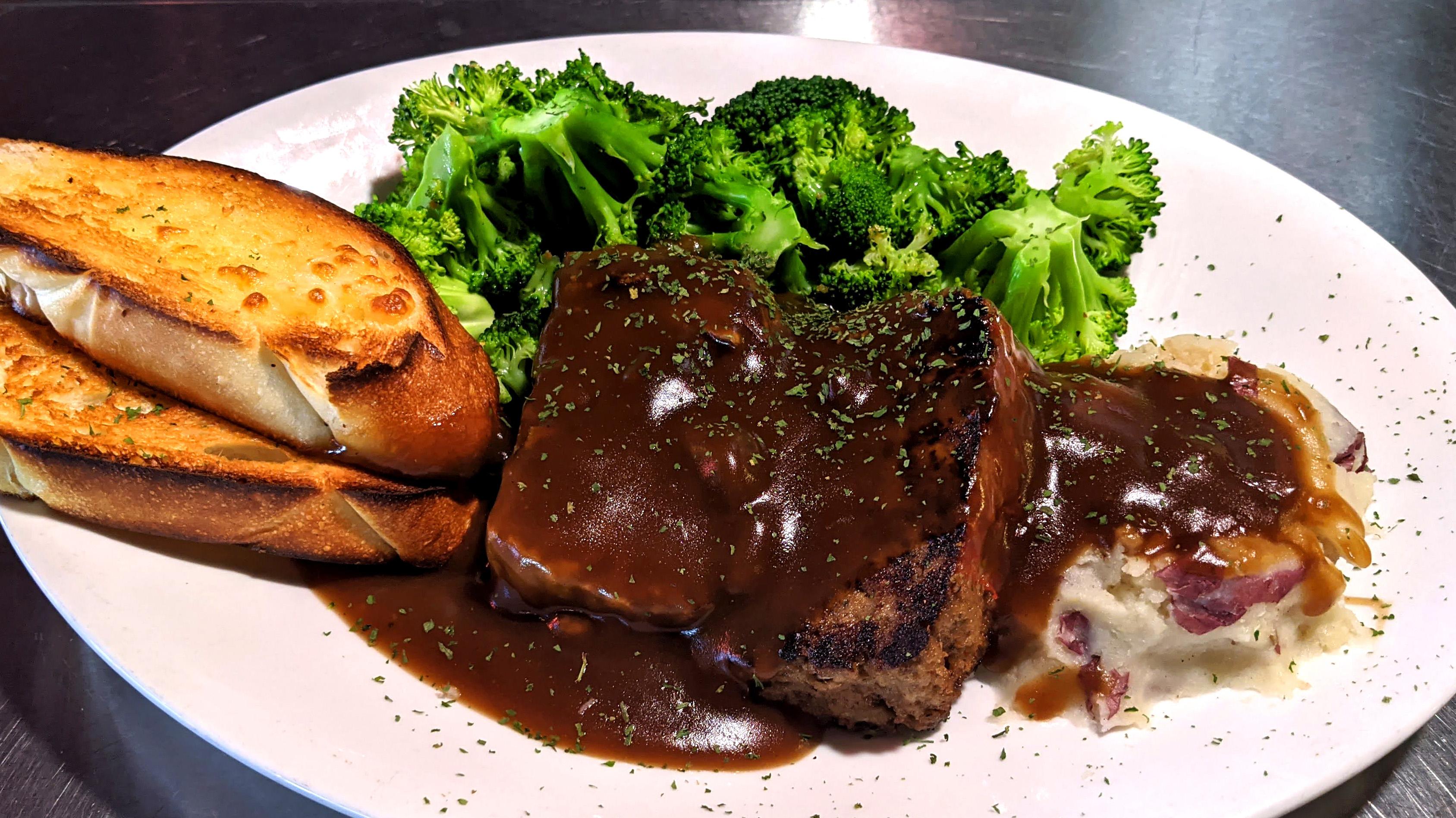 Order Meatloaf food online from Hillcrest Restaurant And Taphouse store, Antioch on bringmethat.com