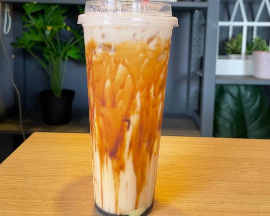 Order 37°2 Boba Milk Tea 招牌珍珠奶茶 food online from Curry House store, West Covina on bringmethat.com
