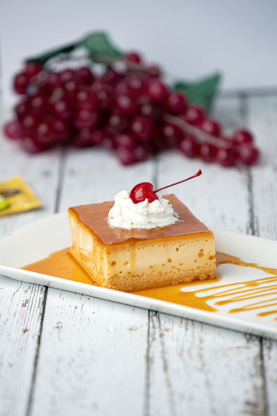 Order Flan food online from Noches De Colombia store, Randolph on bringmethat.com