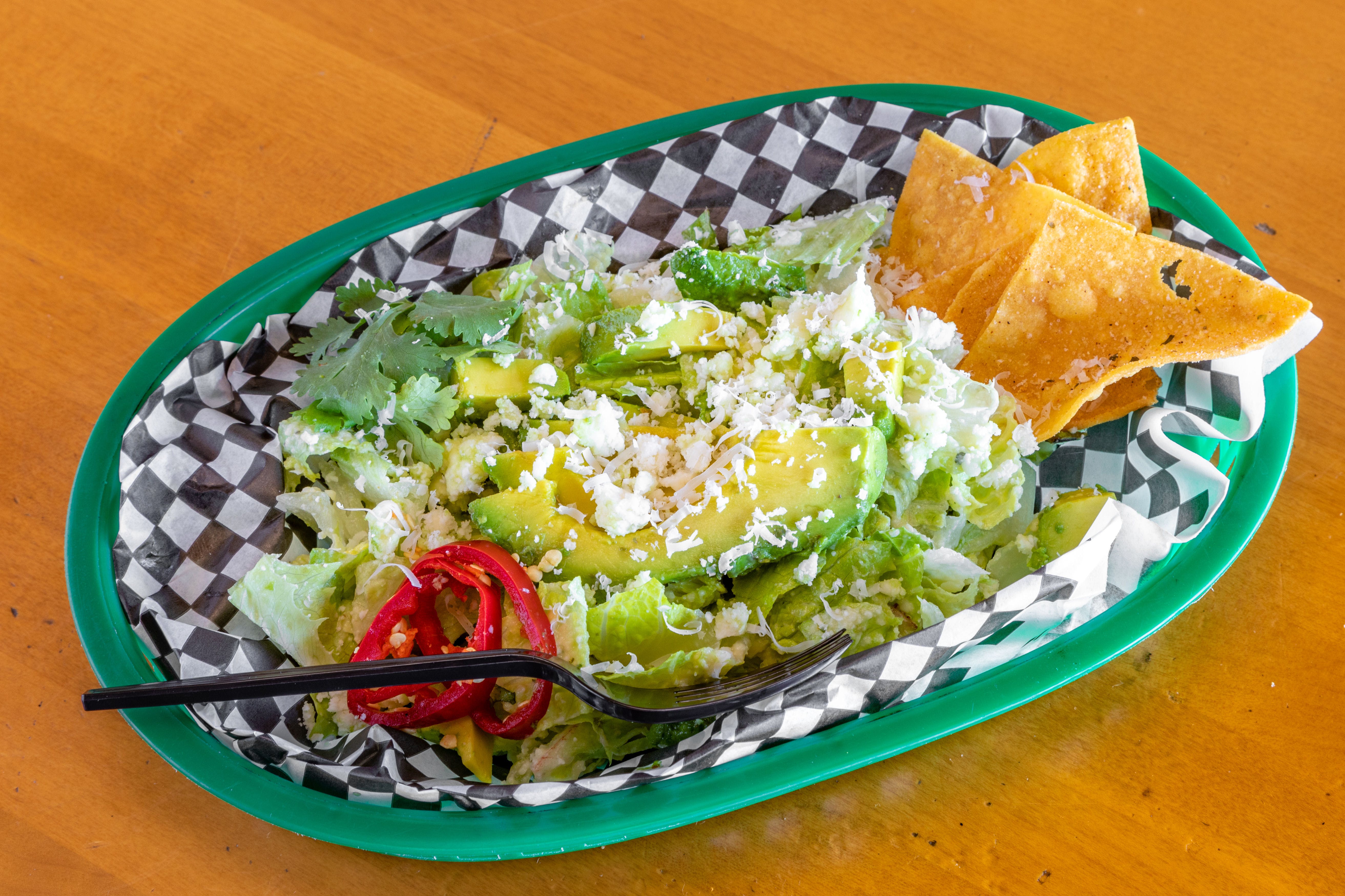 Order Cezars Ceasar Salad - Salad food online from Paradise Valley Pizza store, Phoenix on bringmethat.com