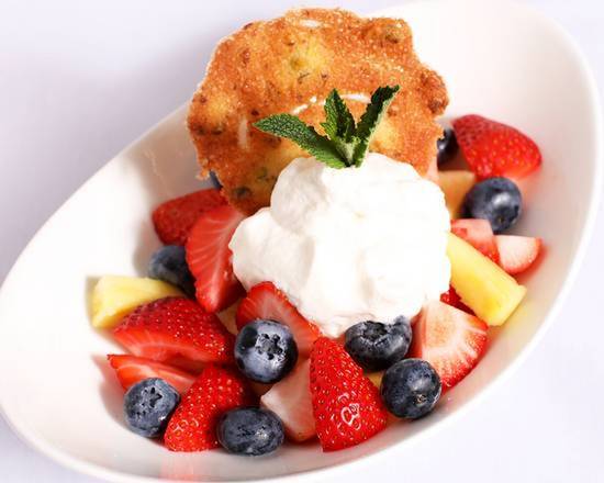 Order Fresh Fruit & Chantilly Cream food online from Fleming's Prime Steakhouse & Wine Bar store, Lincolnshire on bringmethat.com