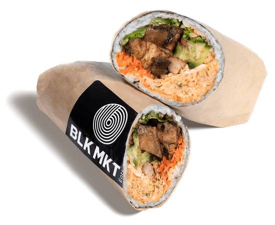 Order Seoul Delicious - Burrito food online from BLK MKT Eats store, St. Louis on bringmethat.com