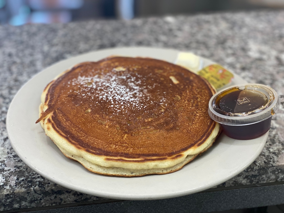 Order 3 BUTTERMILK PANCAKES food online from Meeting Street Cafe store, Providence on bringmethat.com