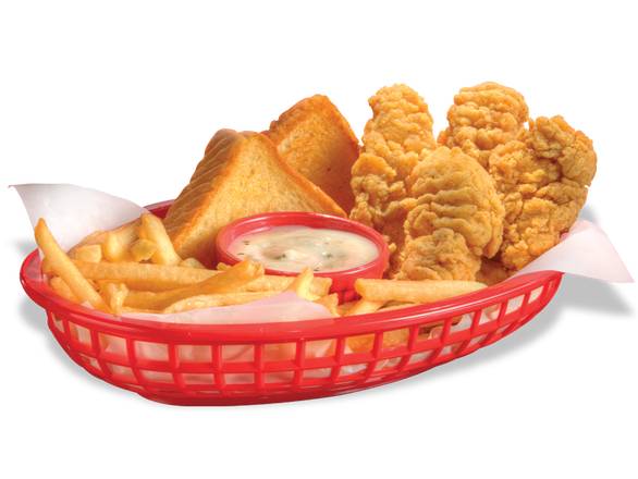 Order Chicken Strip Country Basket® (4 Pieces) food online from Dairy Queen store, Terrell on bringmethat.com