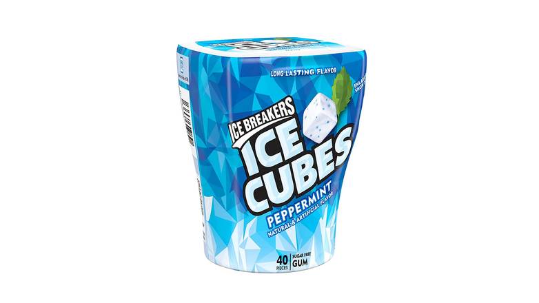 Order Ice Breakers Ice Cubes Sugar Free Gum Peppermint -  40 Piece food online from Exxon Constant Friendship store, Abingdon on bringmethat.com