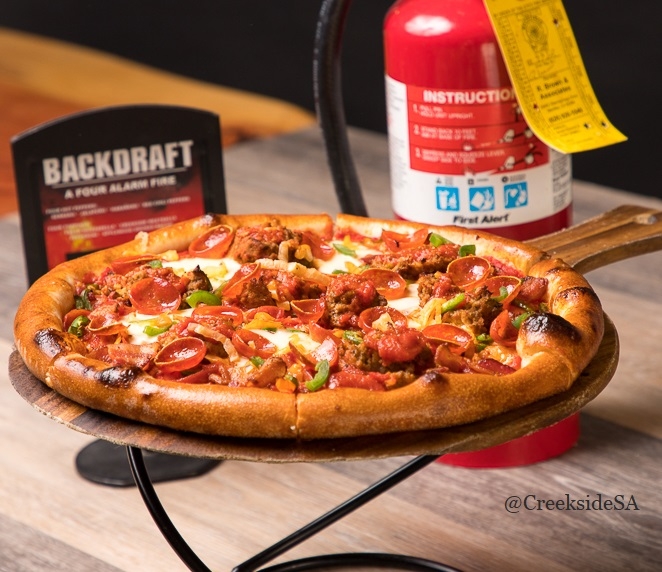 Order Backdraft (Spicy) food online from Creekside Pizza & Taproom store, San Anselmo on bringmethat.com
