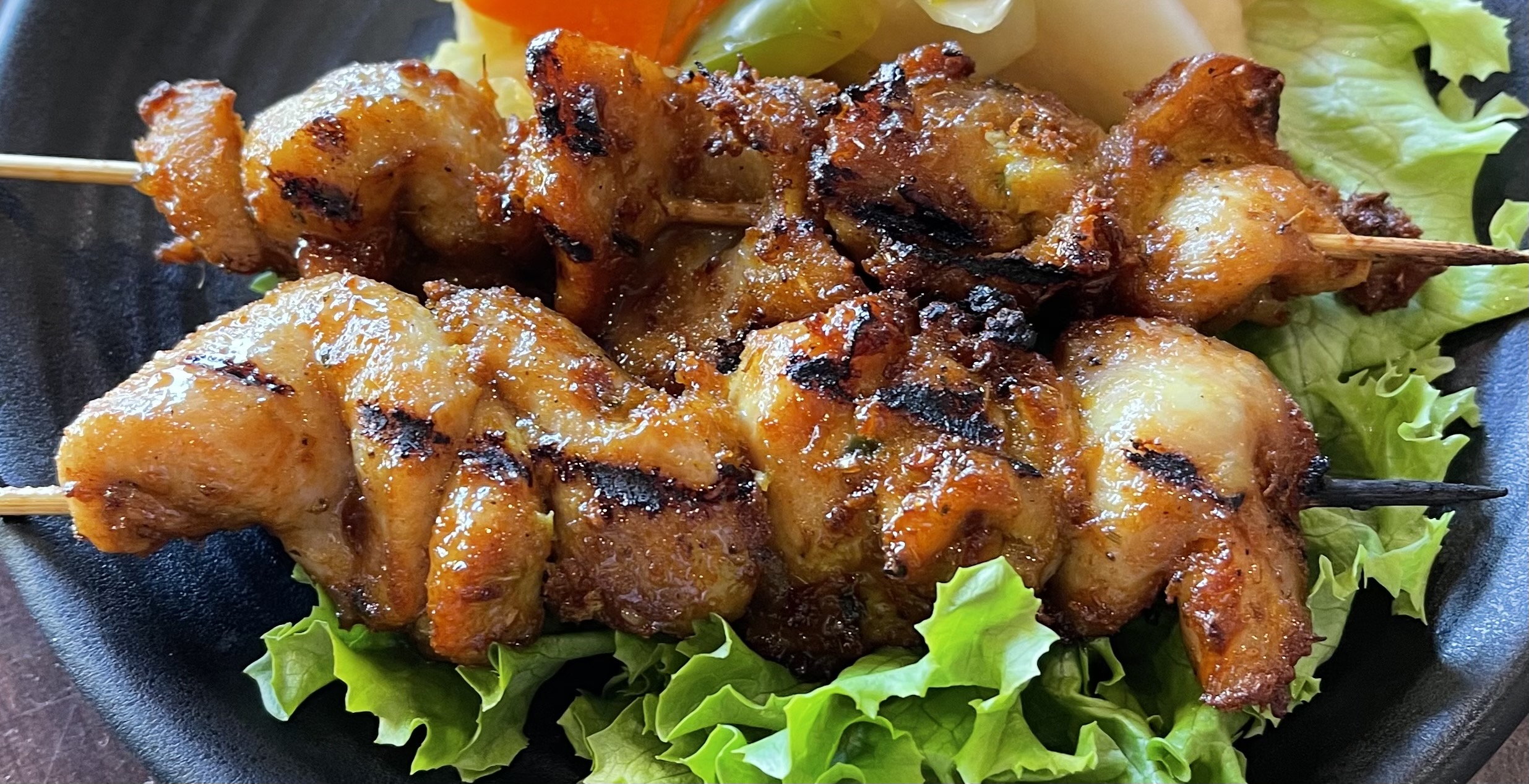 Order Lemongrass Chicken Skewers food online from The Side Chick store, Irvine on bringmethat.com