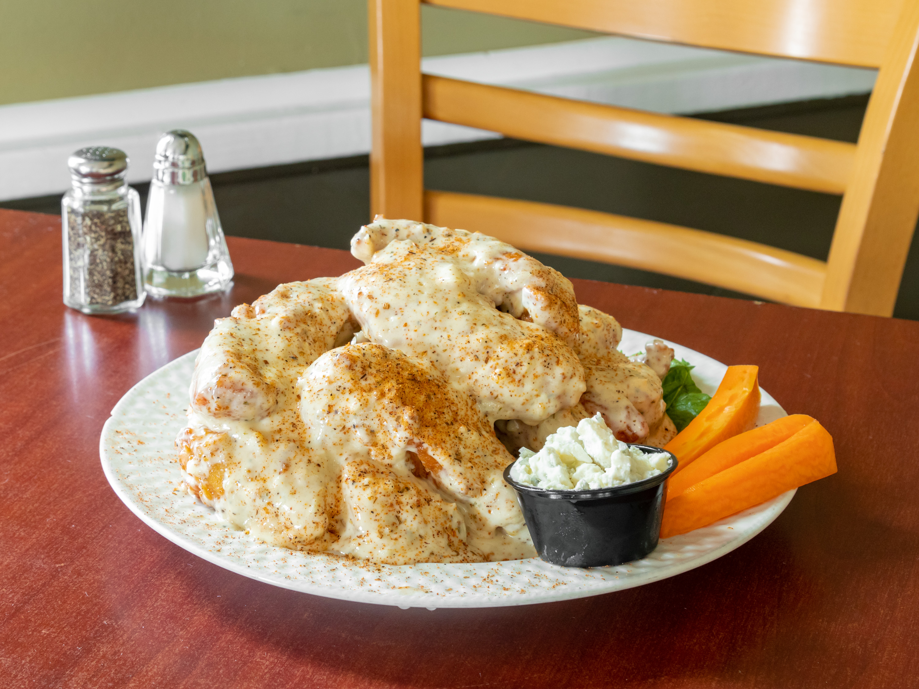 Order Buffalo Tenders food online from Sharky Wings & Raw Bar store, Phillipsburg on bringmethat.com