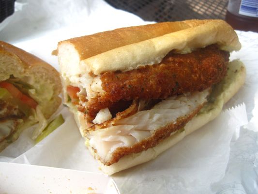 Order Fish Hoagie food online from Pizza Station store, Bellevue on bringmethat.com