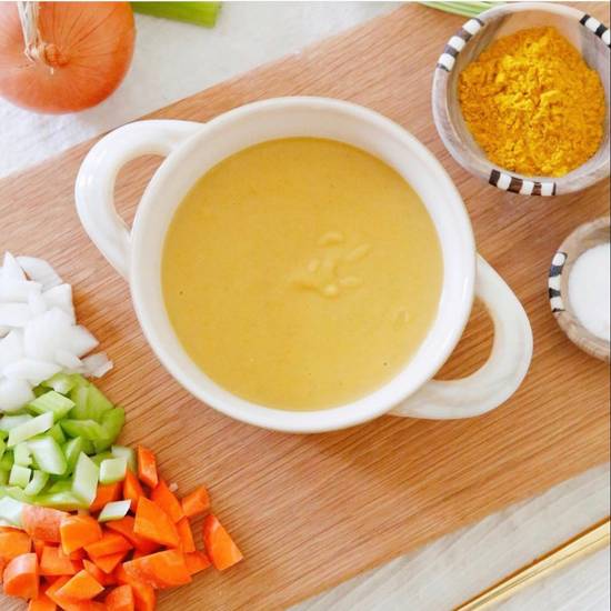 Order Yellow Split Pea w/ Curry food online from Sole Soups store, Agoura Hills on bringmethat.com