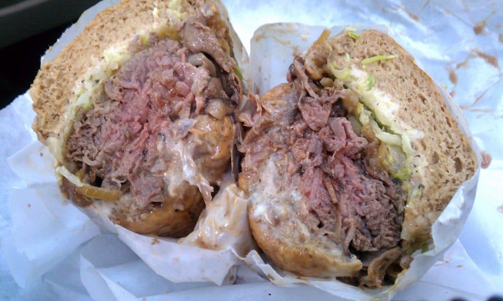 Order 8. Roast Beef Sandwich food online from Coopers Deli store, Newark on bringmethat.com