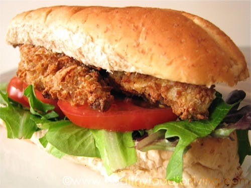 Order Chicken Sandwich - 6'' food online from Papa Pizza Pie store, Fullerton on bringmethat.com