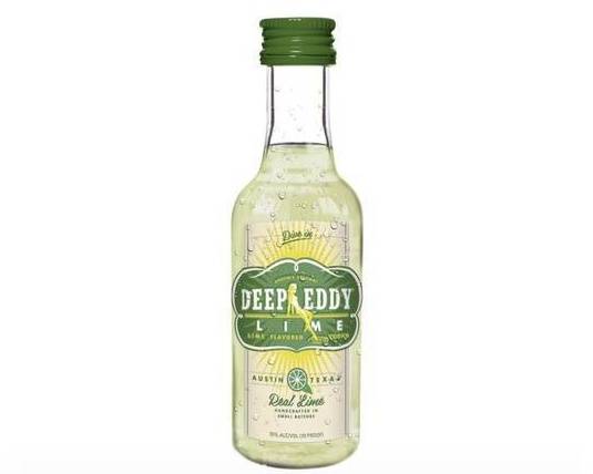 Order Deep Eddy Lime , 50mL vodka (35.0% ABV) food online from Cold Spring Liquor store, Liberty Hill on bringmethat.com