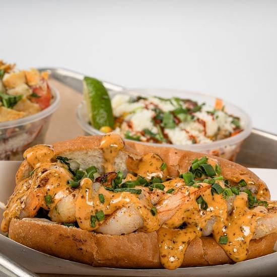 Order Blackened Shrimp Roll food online from Dock Local store, Dallas on bringmethat.com