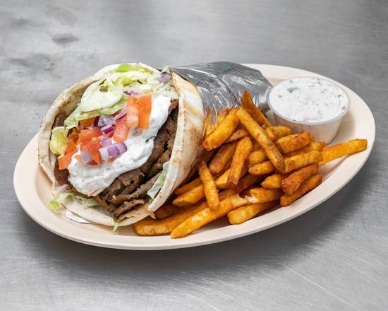 Order Gyro Sandwich food online from South Side 6 store, Bowling Green on bringmethat.com