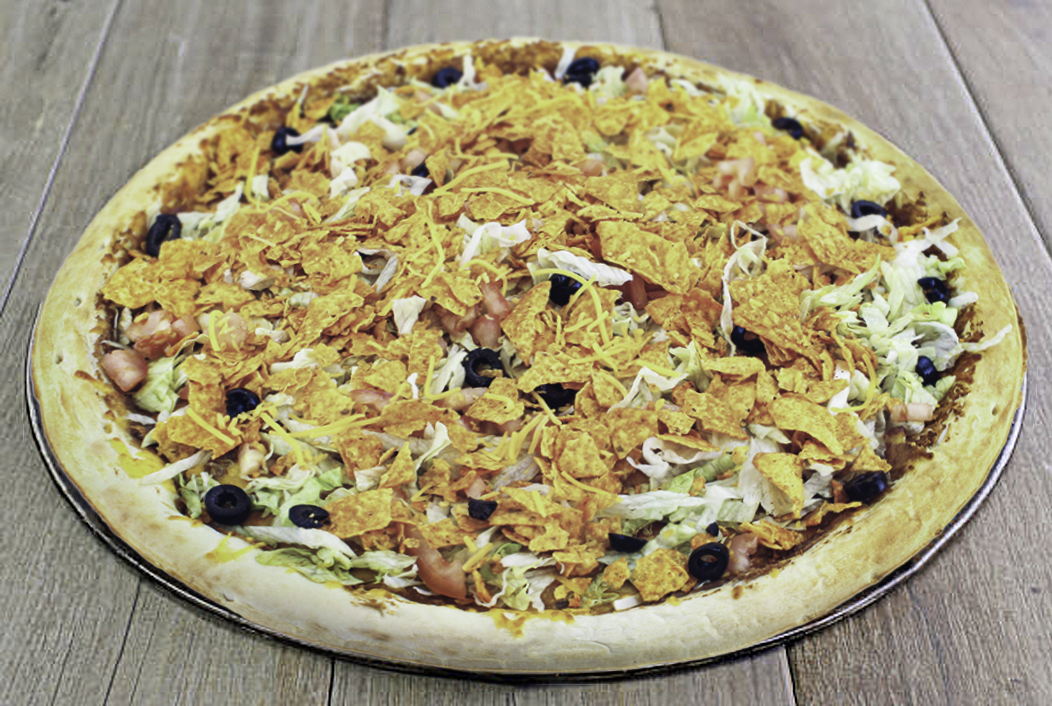 Order Taco Pizza food online from The Depot Express store, Montezuma on bringmethat.com